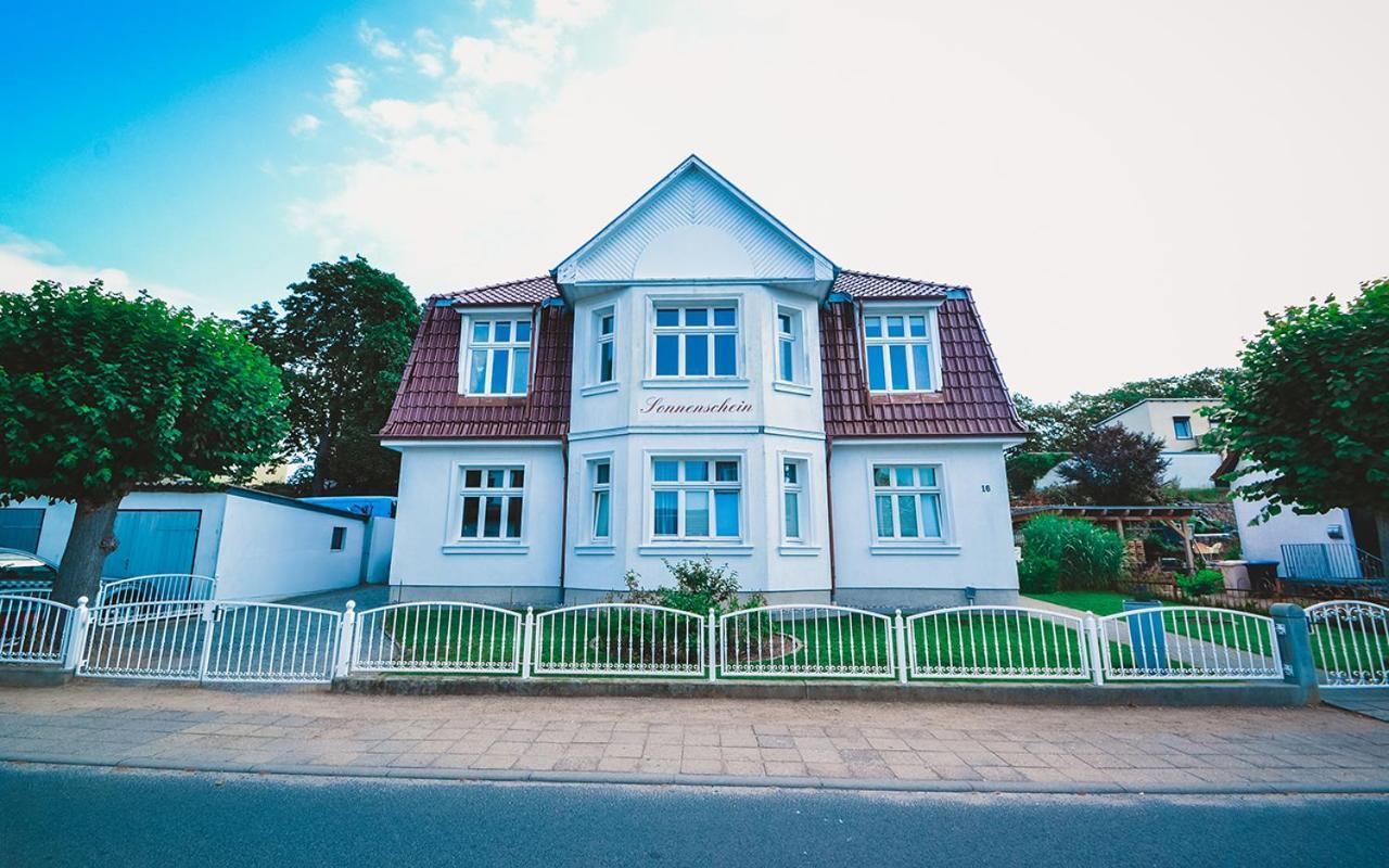 Haus Sonnenschein Ferienwohnung Ole Ostseebad Heringsdorf Exterior foto